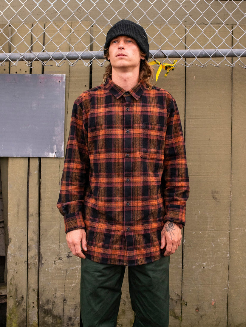 Baystone Flannel Shirt - Black