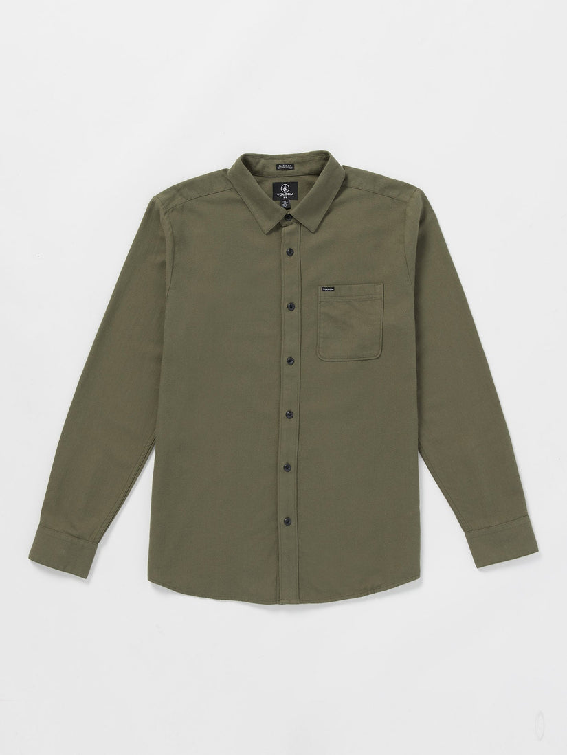 Caden Solid Shirt - Wintermoss