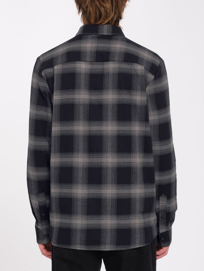 Netastone Flannel Shirt - Black