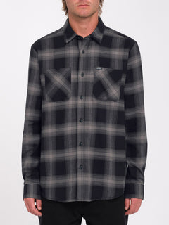 Netastone Flannel Shirt - Black