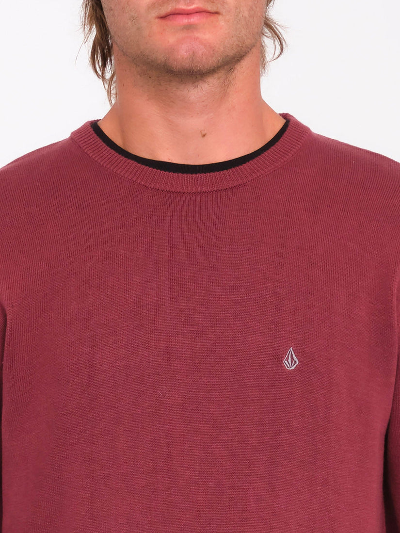 Uperstand Sweater - Merlot