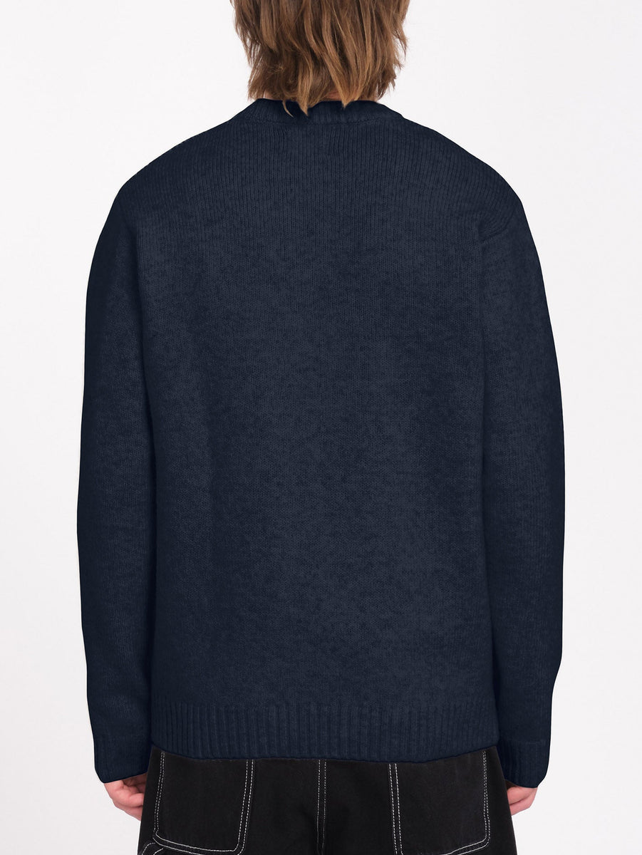 Edmonder II Sweater - Navy - Men - Volcom UK – Volcom United Kingdom