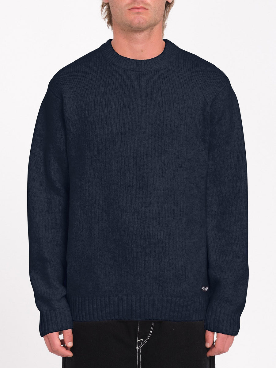 Edmonder II Sweater - Navy - Men - Volcom UK – Volcom United Kingdom