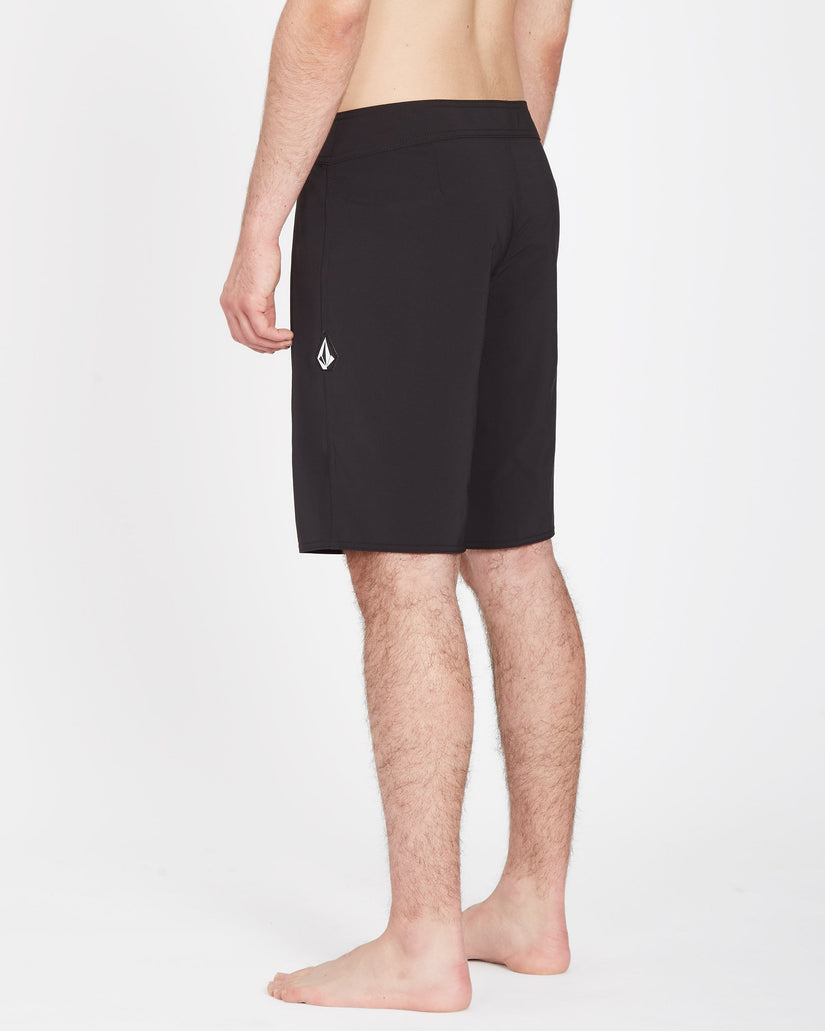 Lido Solid Mod 20" Boardshort - BLACK