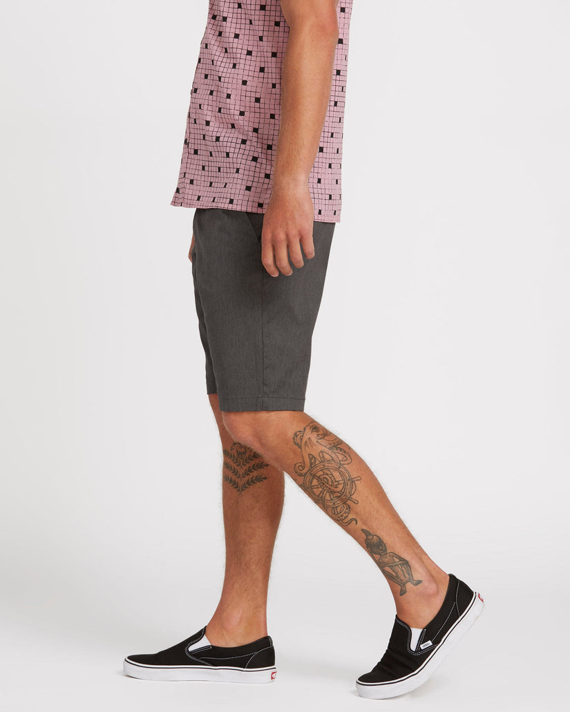 Frickin Modern Stretch 21" Short - CHARCOAL HEATHER