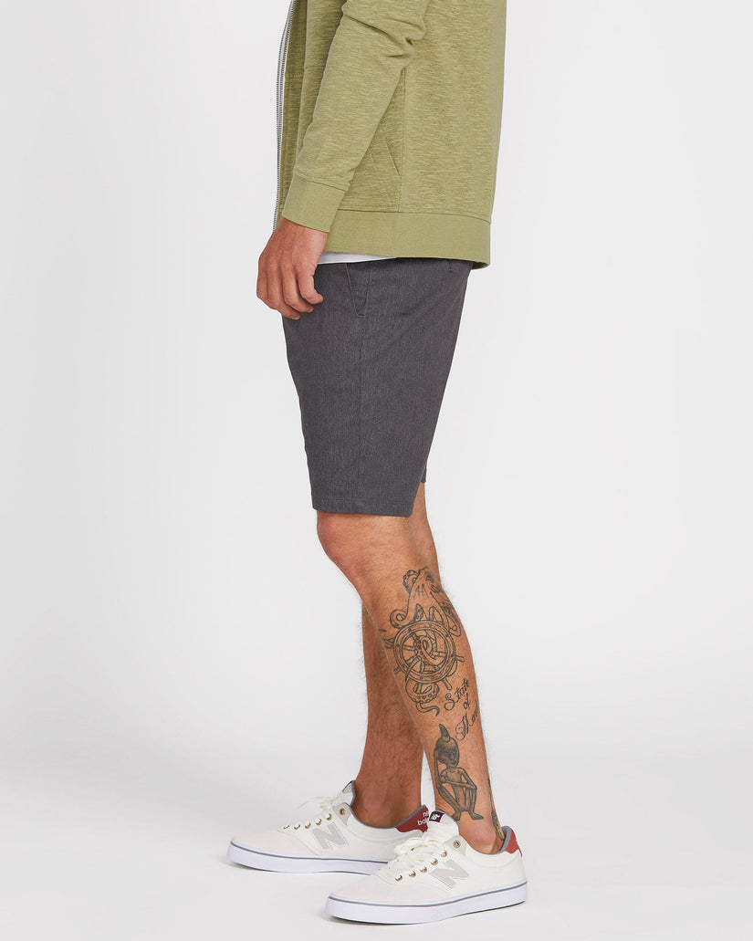 Frickin Modern 19" Strech Short - CHARCOAL HEATHER