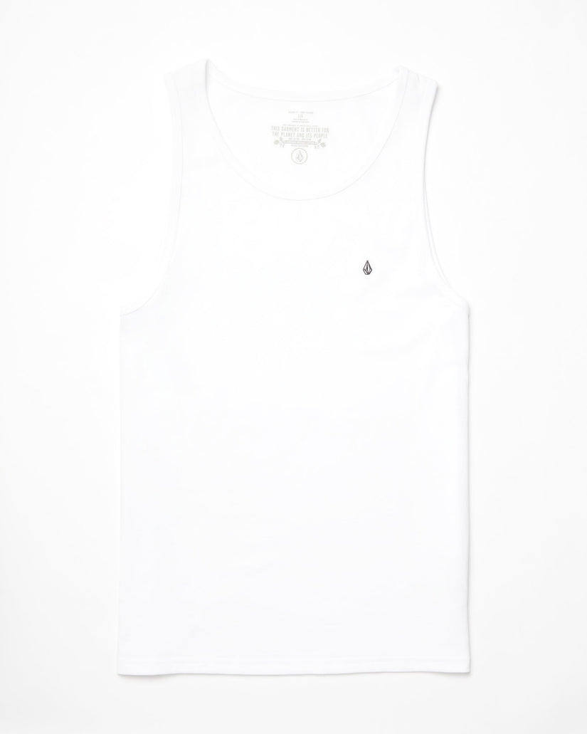 Stone Blanks Tank Top - WHITE