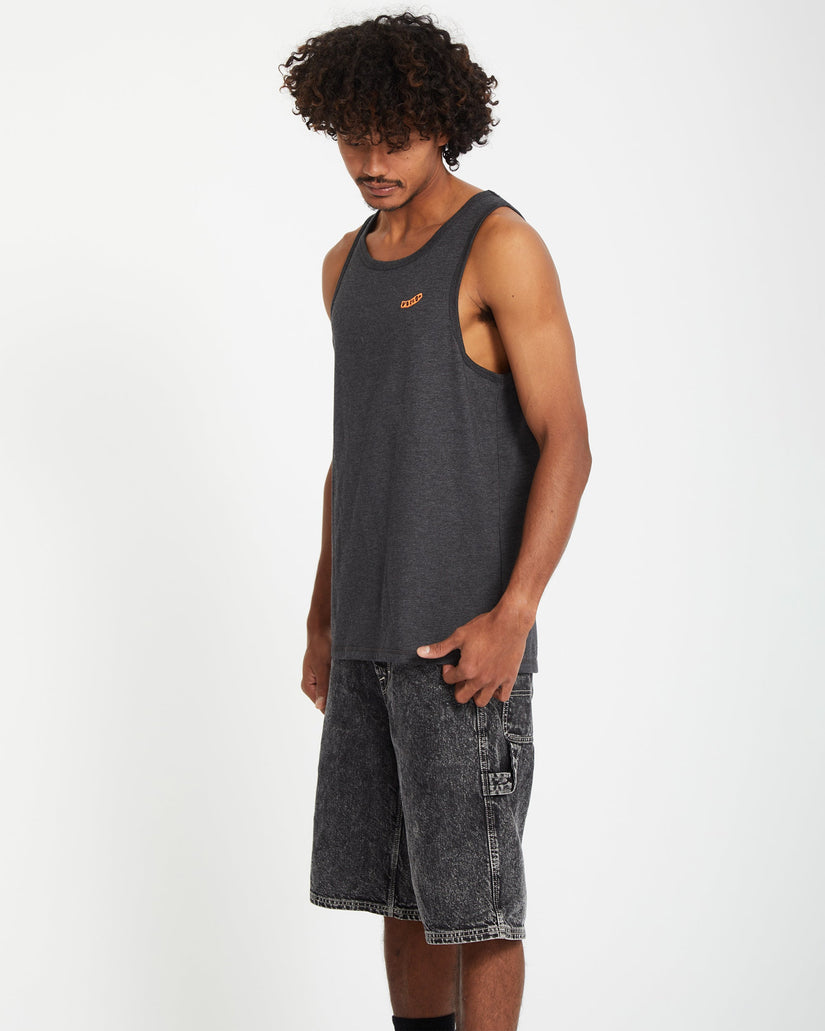 Pistol Stone Tank Top - HEATHER BLACK