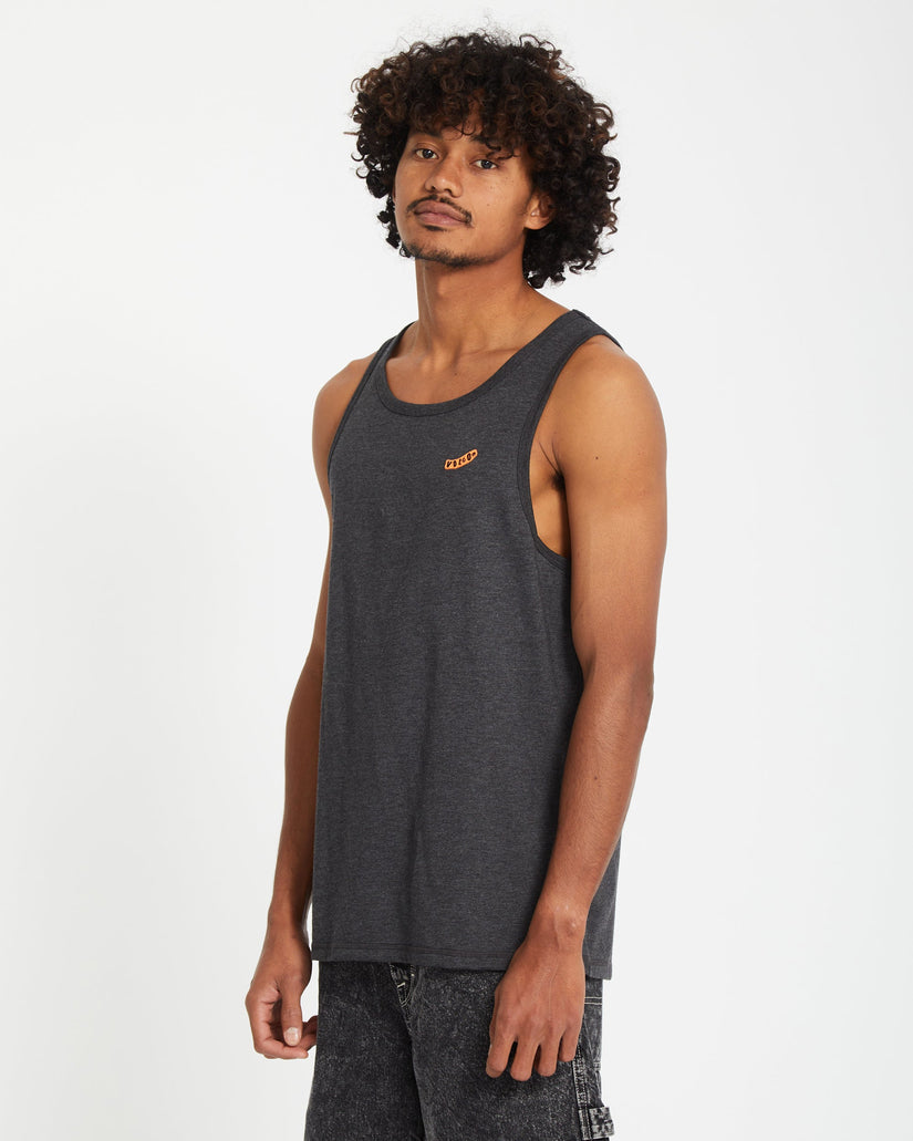 Pistol Stone Tank Top - HEATHER BLACK