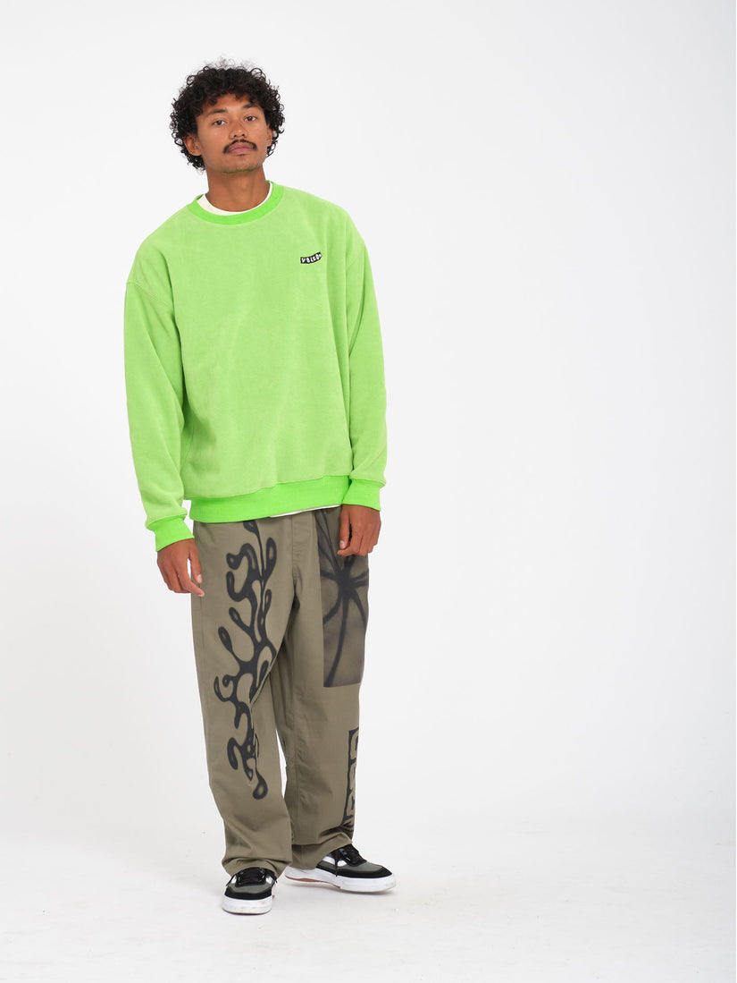 Too Kool Sweatshirt - Electric Green