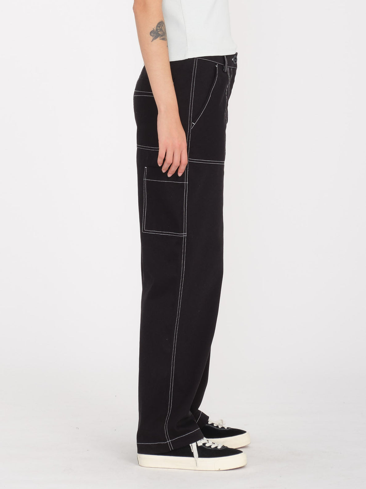 Stone Kraft Trousers - Black