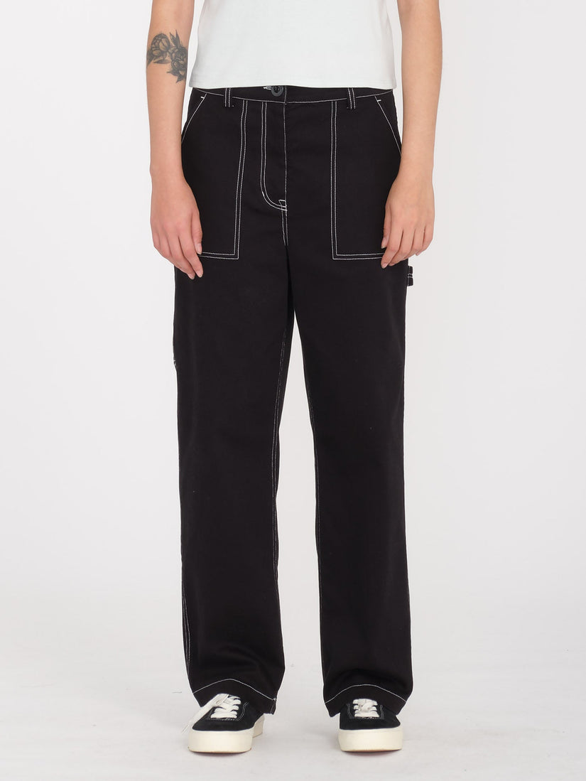 Stone Kraft Trousers - Black