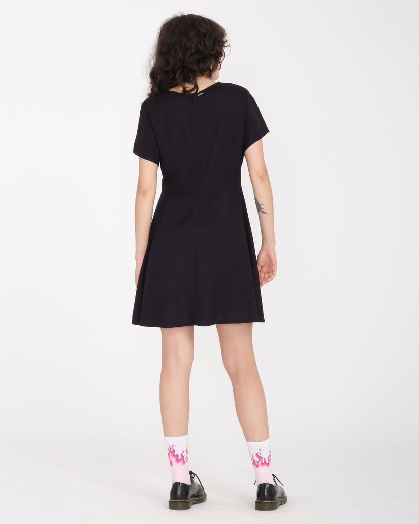 Surfpunk Dress - BLACK