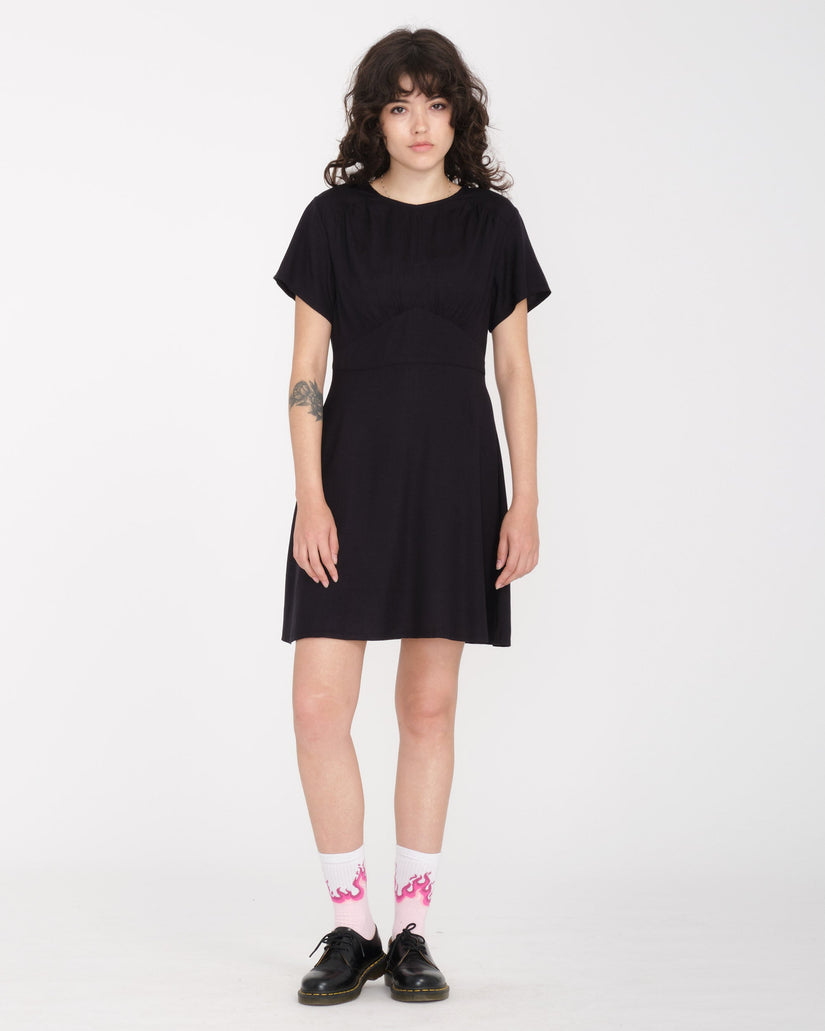 Surfpunk Dress - BLACK