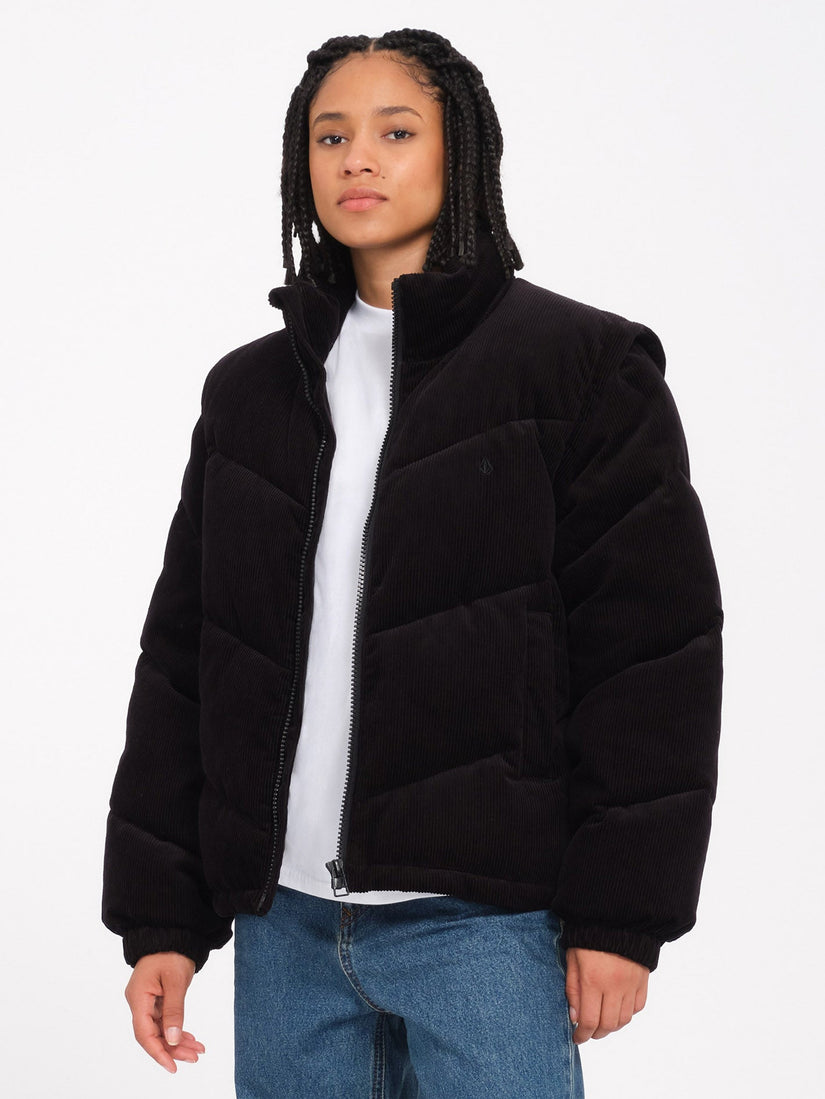 Cord'N Puff Jacket - Black