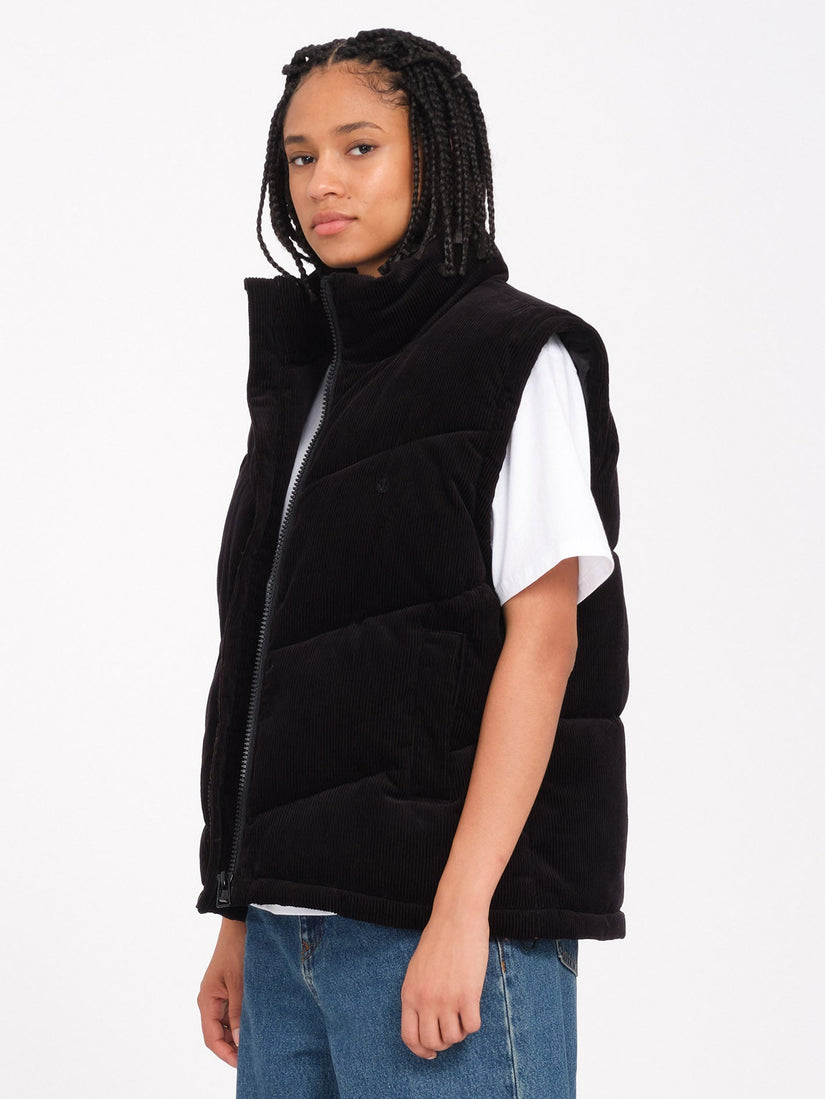 Cord'N Puff Jacket - Black