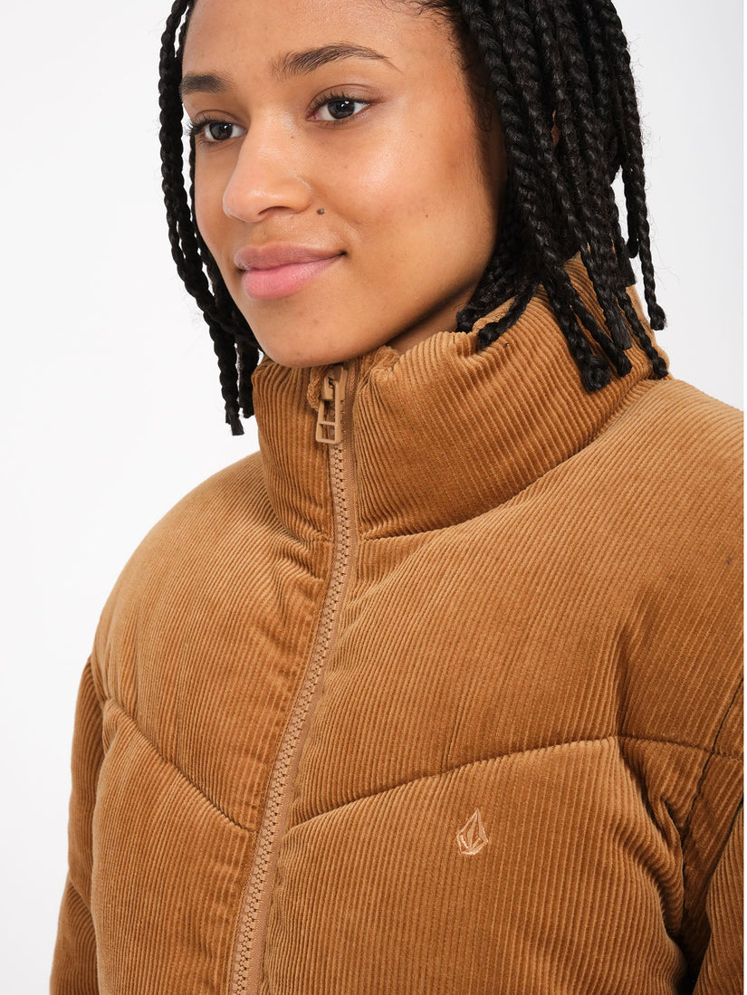 Cord'N Puff Jacket - Vintage Brown