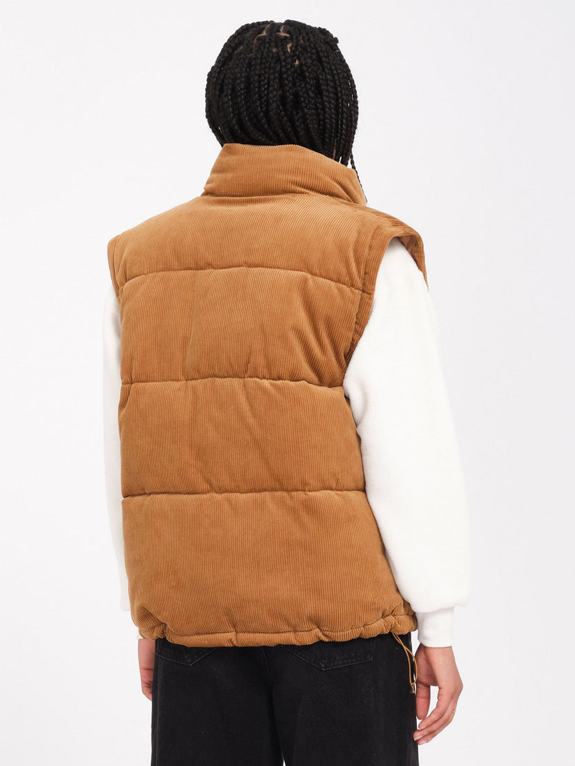 Cord'N Puff Jacket - Vintage Brown