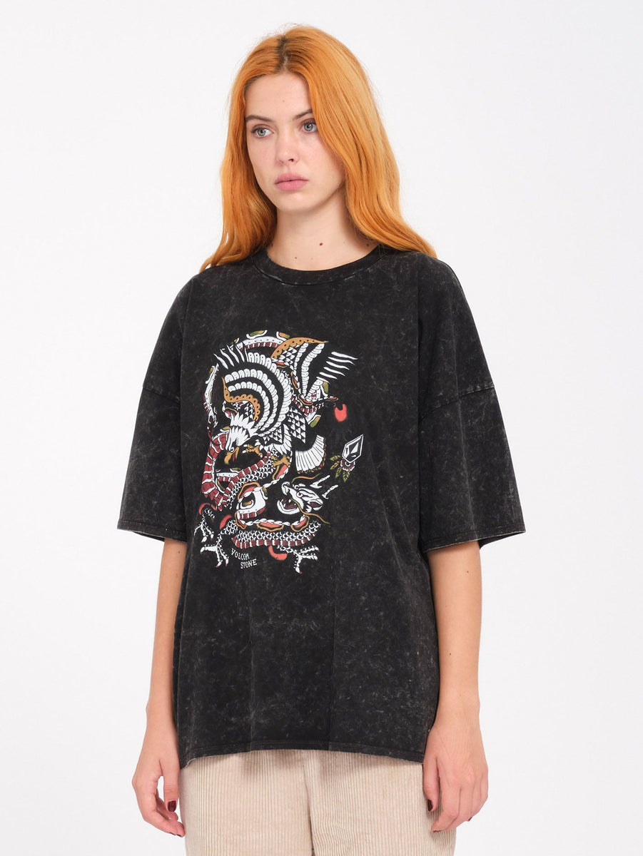 Voltrip T-Shirt - Black - Women - Volcom UK – Volcom United Kingdom