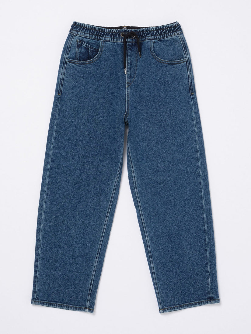 Freazy Loose Jeans - Washed Blue - (KIDS)