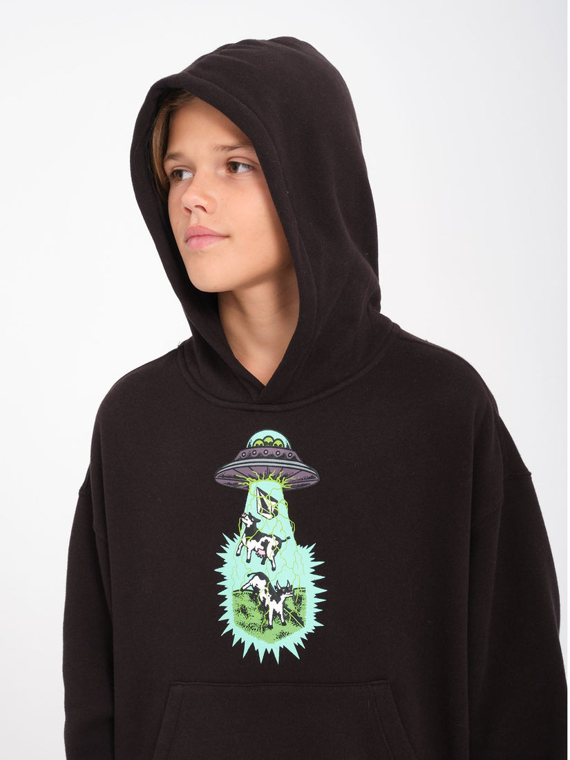 Udder Space Hoodie - Black - (KIDS)