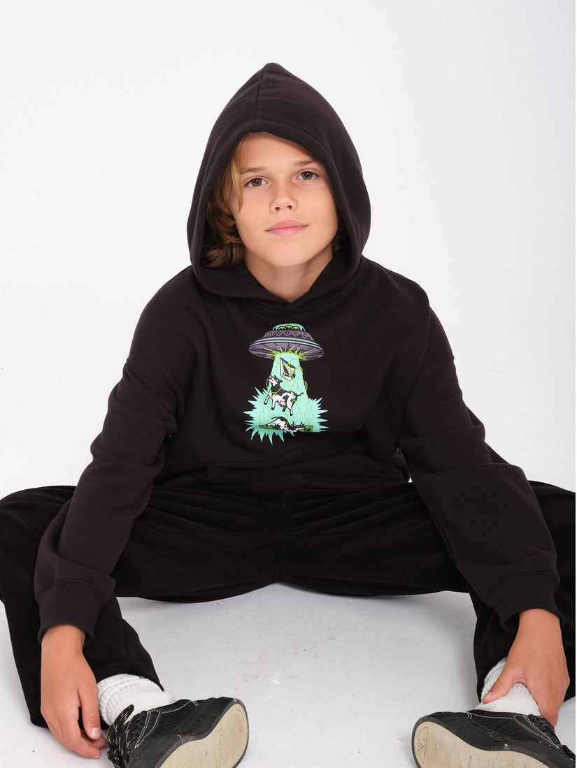 Udder Space Hoodie - Black - (KIDS)