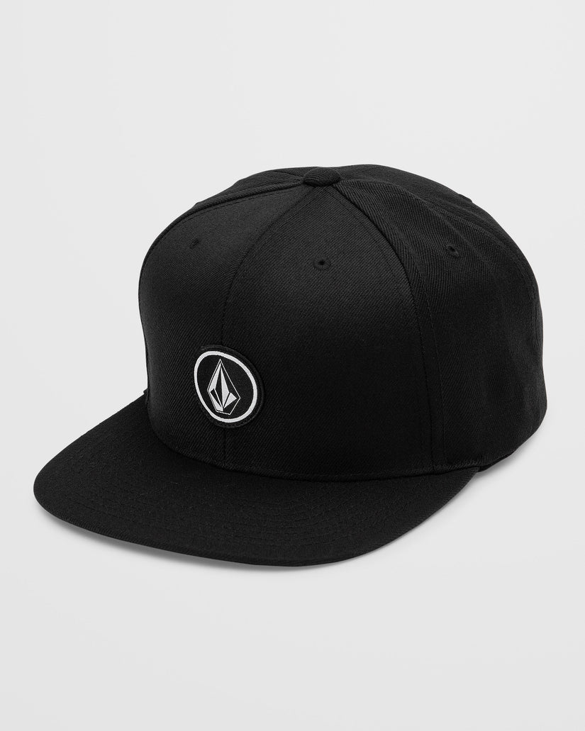 Quarter Twill Cap - BLACK