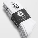 Full Stone Socks (3 Pack) - White