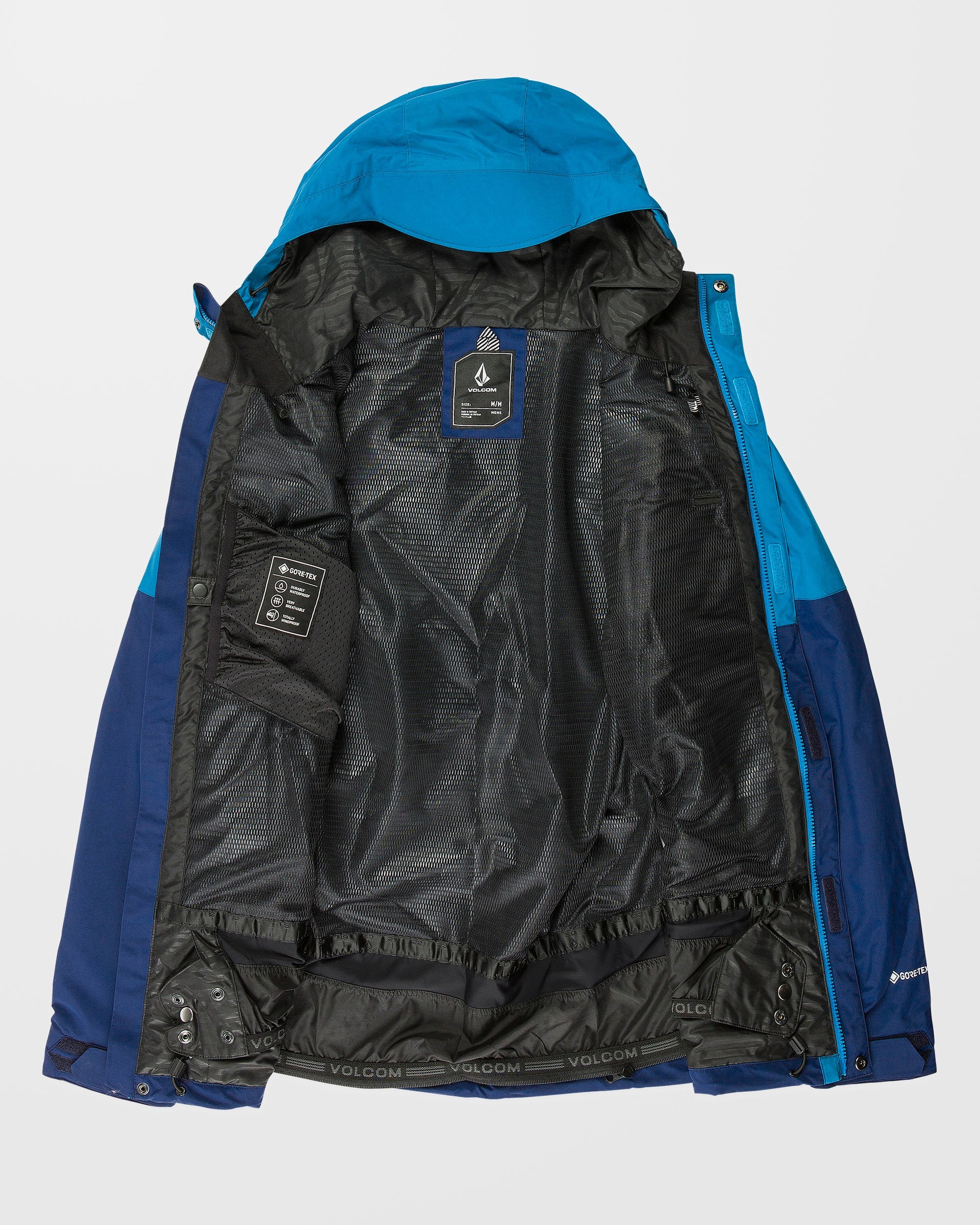 L Gore-Tex Jacket - BLACK - Men - Volcom UK