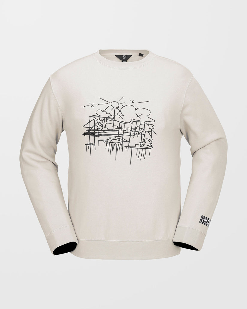 Essential Fleece Sweatshirt - Stone