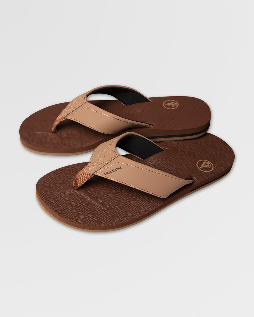 Victor Sandals - BROWN KHAKI