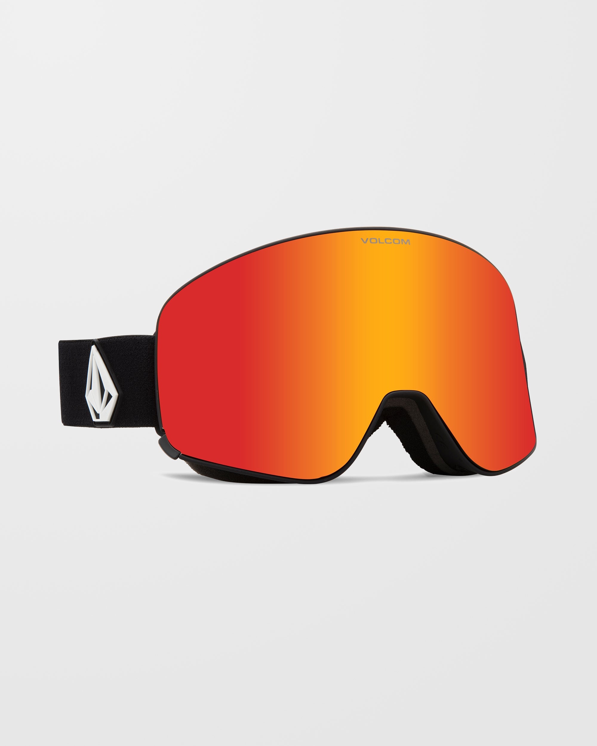 Odyssey Matte Black Goggle (+Bonus Lens - Yellow) - Red Chrome