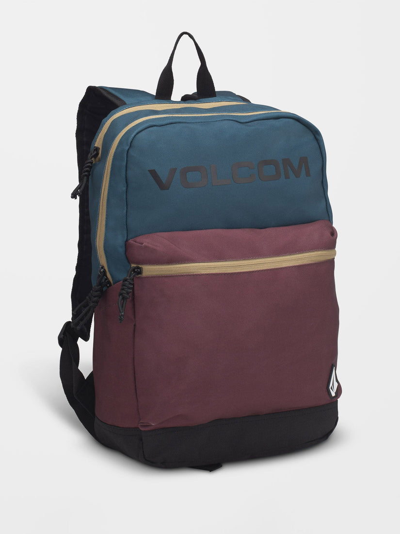 School Backpack - Merlot