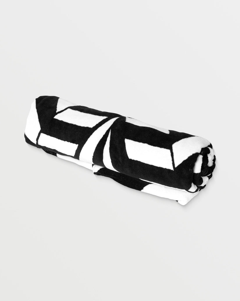 Stoneray Towel - BLACK WHITE