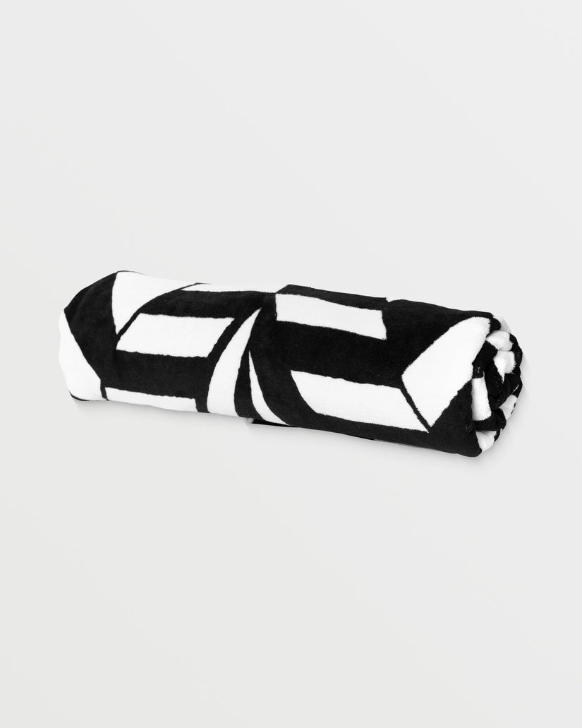 Stoneray Towel - BLACK WHITE