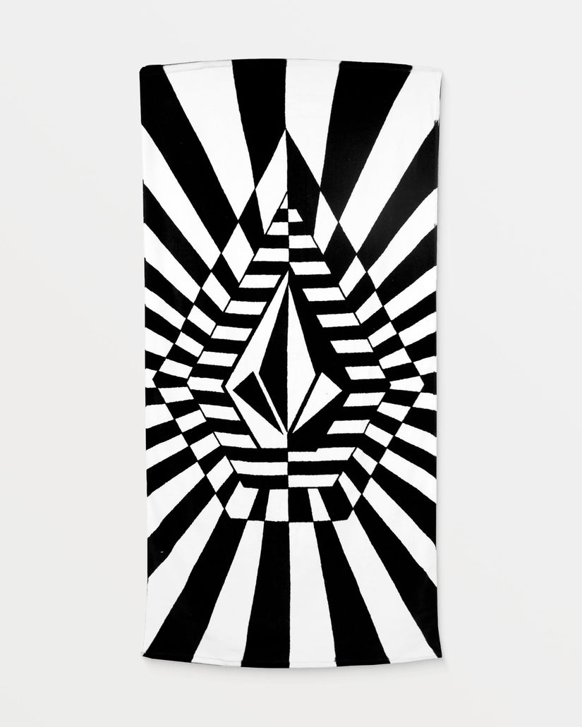 Stoneray Towel - BLACK WHITE