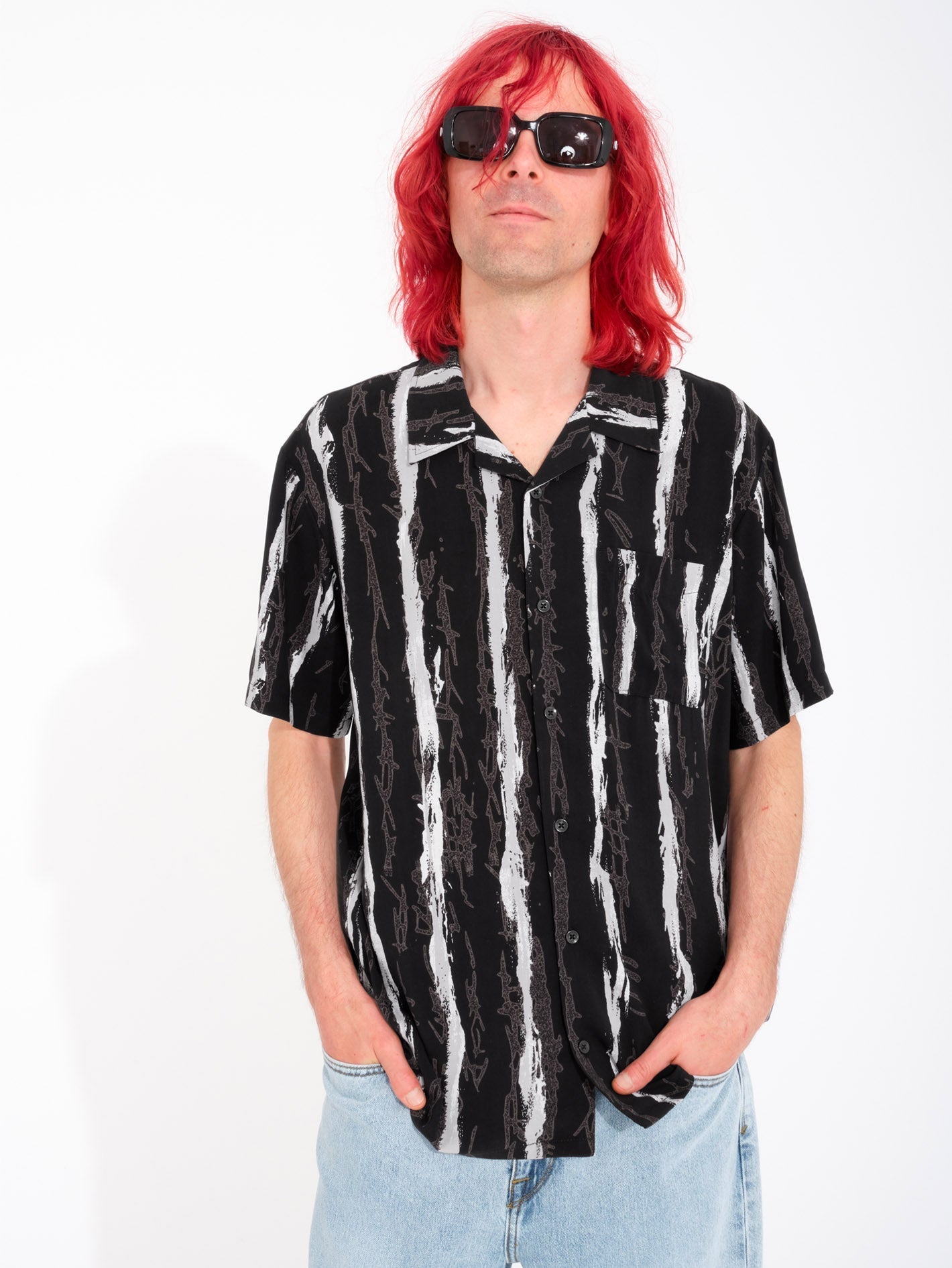 V Ent Hockey Dad Shirt - STEALTH