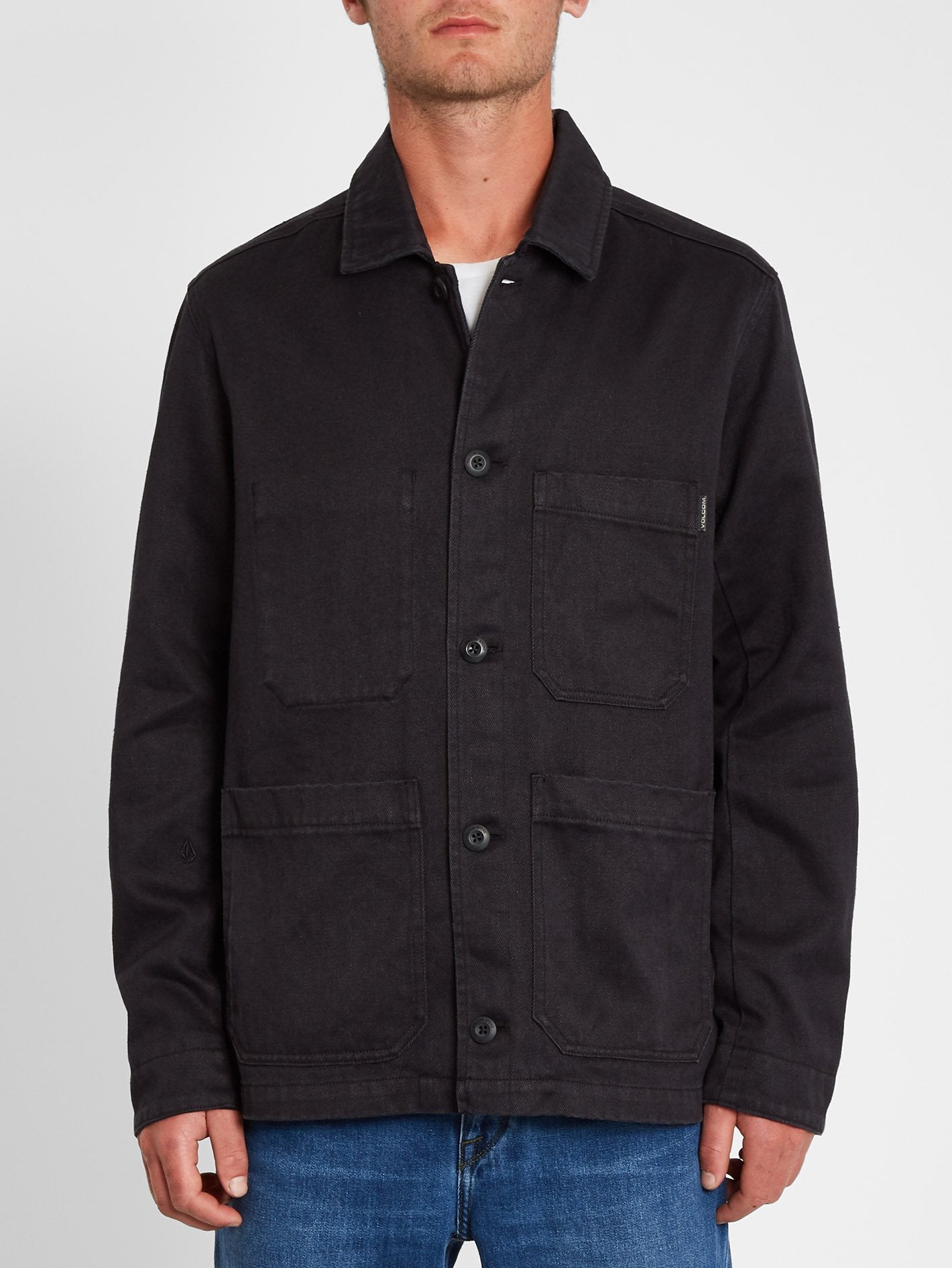 Mens black chore clearance jacket