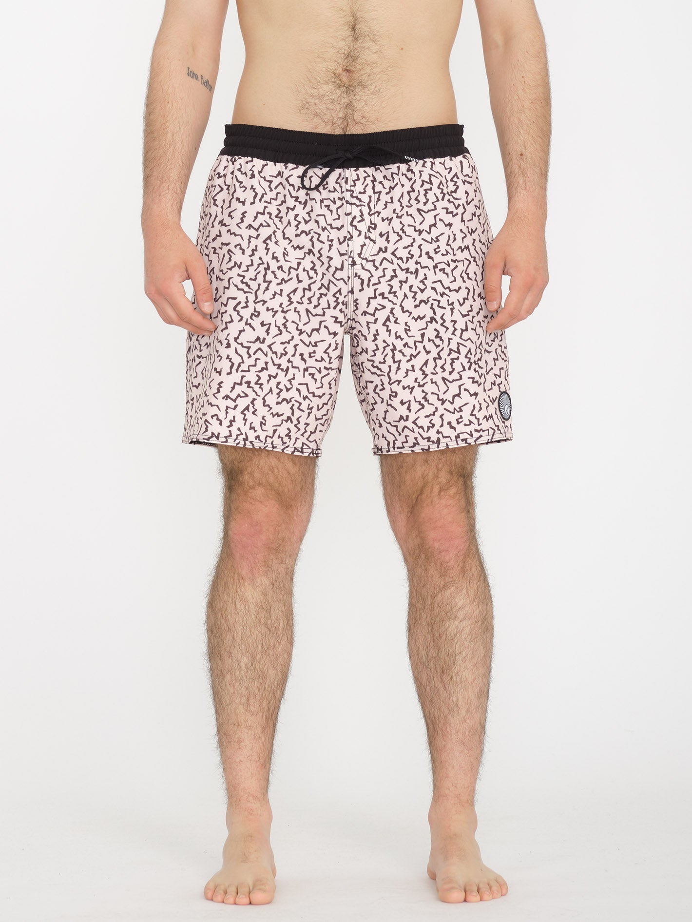 Asphalt Beach Trunk 17" Boardshort - LILAC ASH