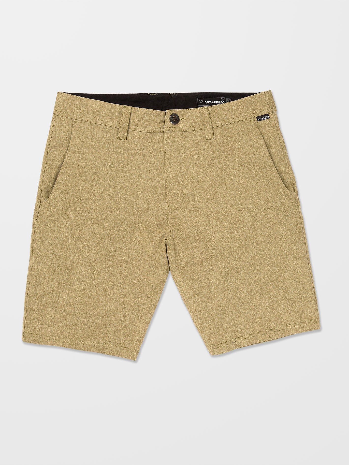 Frickin Cross Shred Static 20 Hybrid Short DARK KHAKI Men Volcom UK
