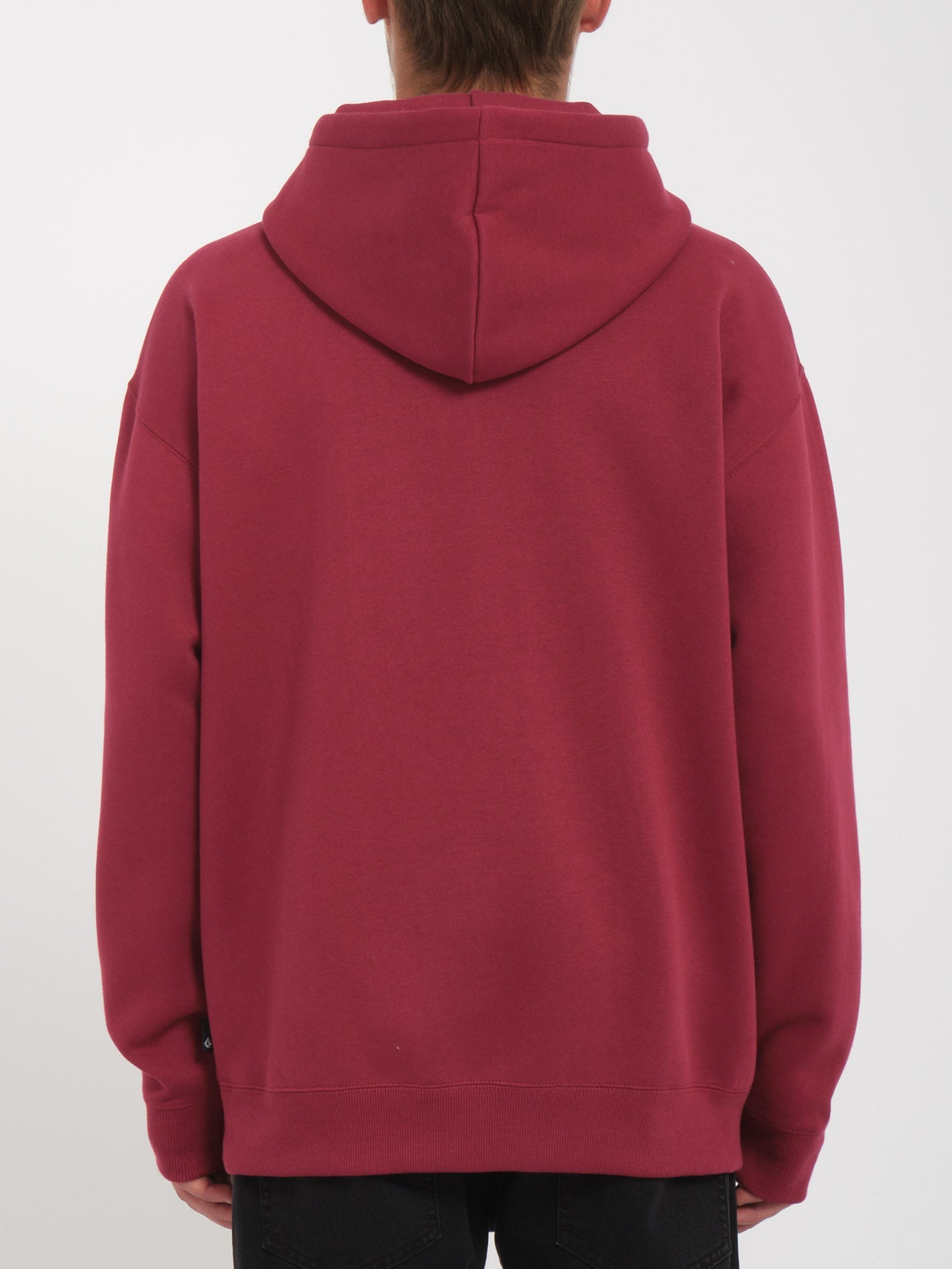Red volcom hoodie outlet
