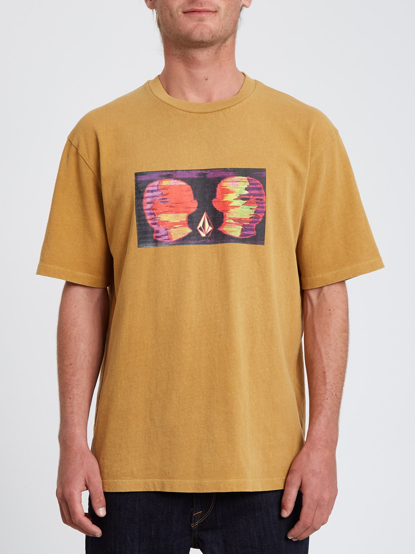 Animoscillator T-shirt - MARIGOLD – Volcom United Kingdom