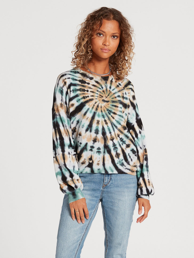 Dye Tying Sweater - MULTI (B0722103_MLT) [f]