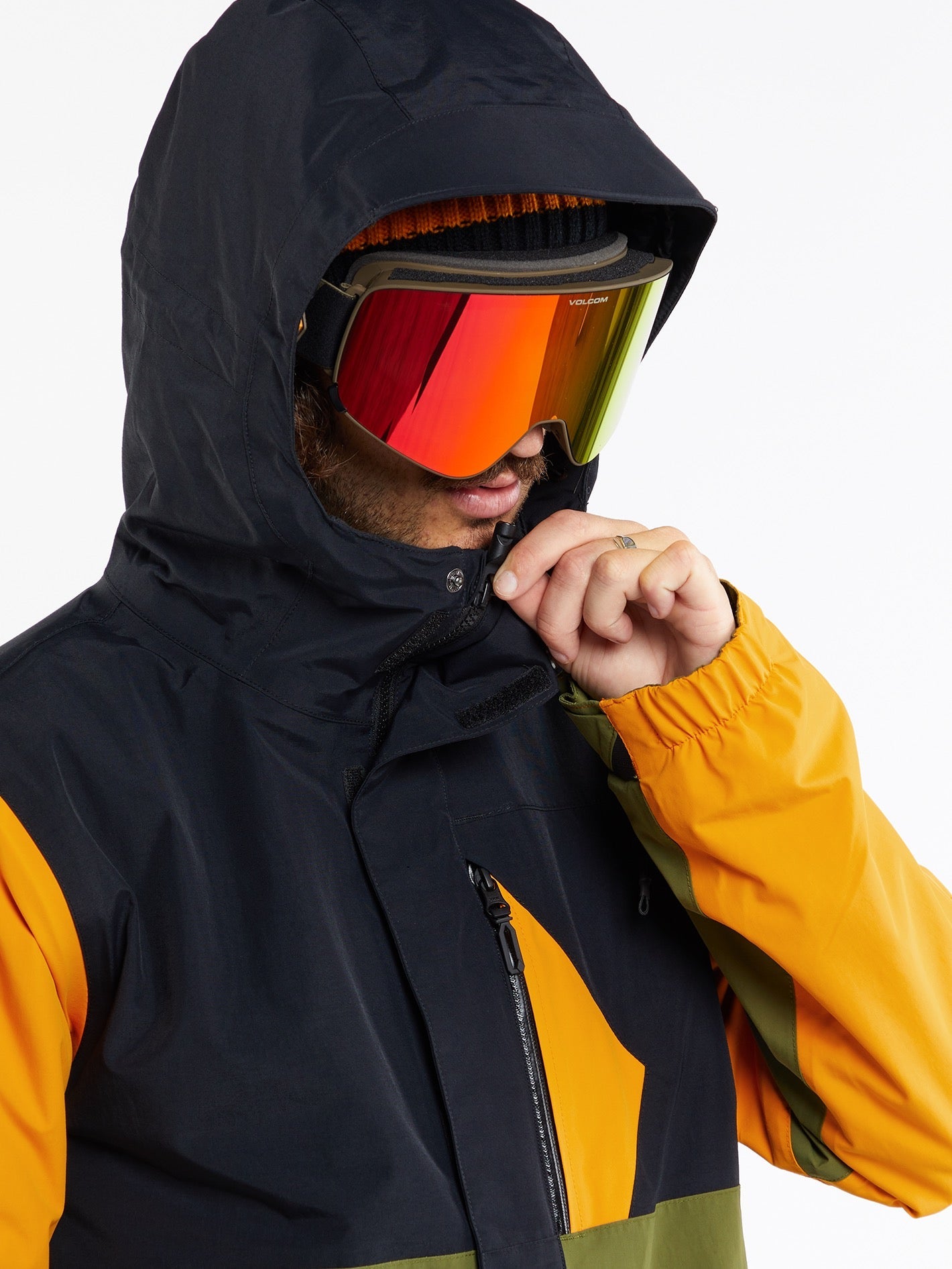 Volcom mails insulated snowboard jacket top