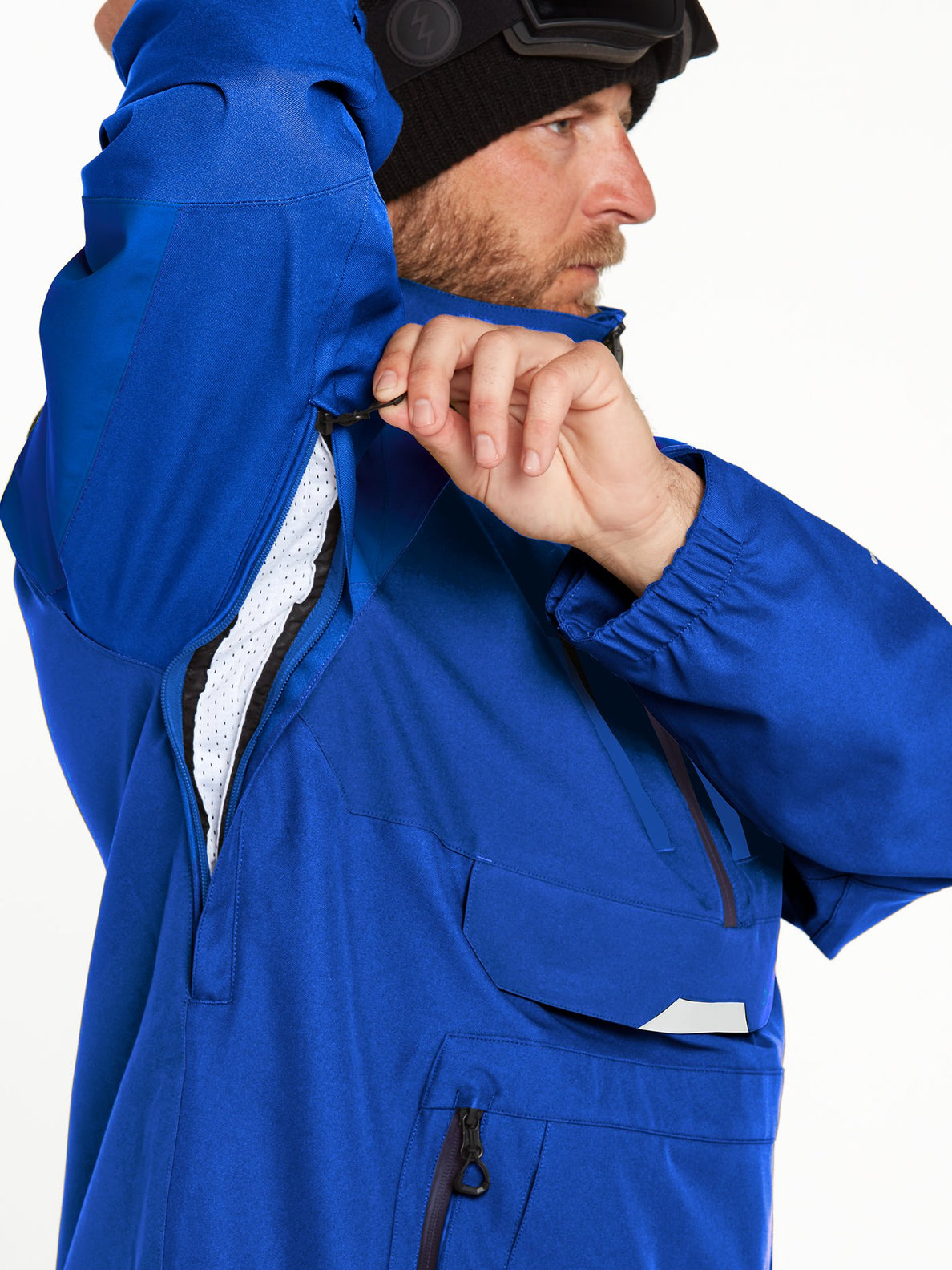 Brighton Pullover Jacket - BRIGHT BLUE – Volcom United Kingdom