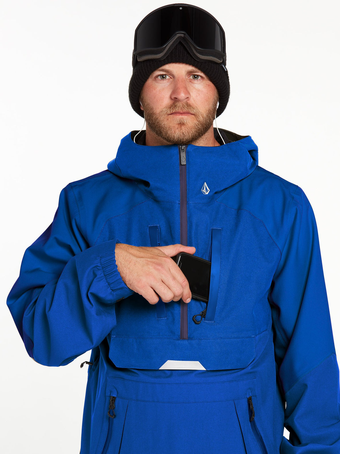 Brighton Pullover Jacket - BRIGHT BLUE – Volcom United Kingdom