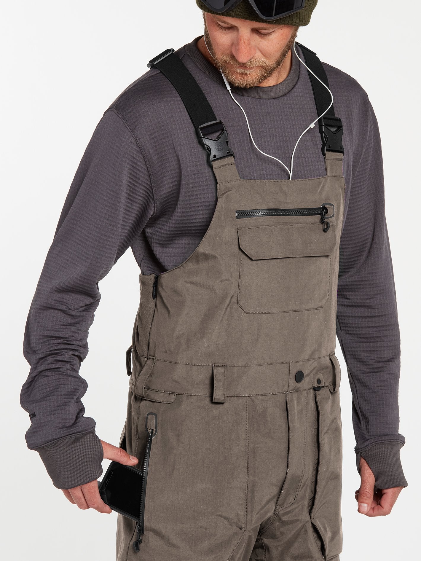 Rain Gore-Tex Bib Overall - DARK TEAK – Volcom United Kingdom