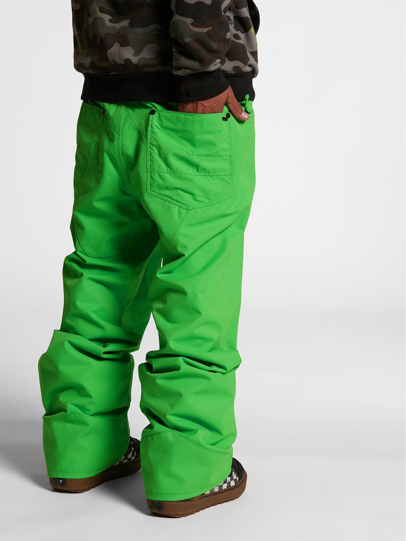 Carbon Pants Cyan Blue Volcom United Kingdom
