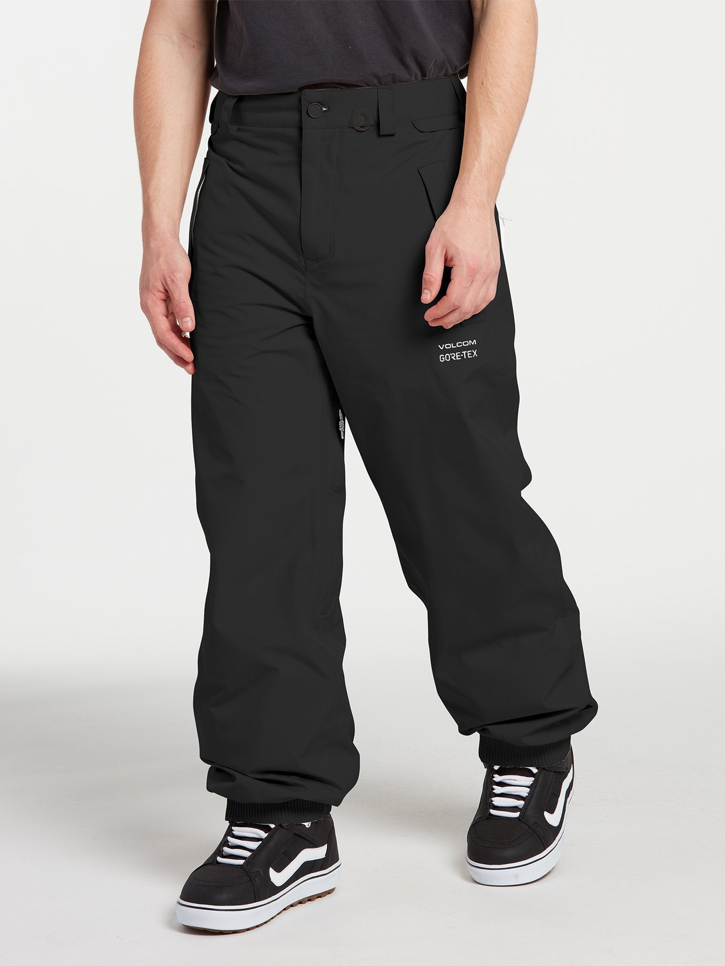 Longo Gore-Tex Trousers - BLACK - BLACK / XS