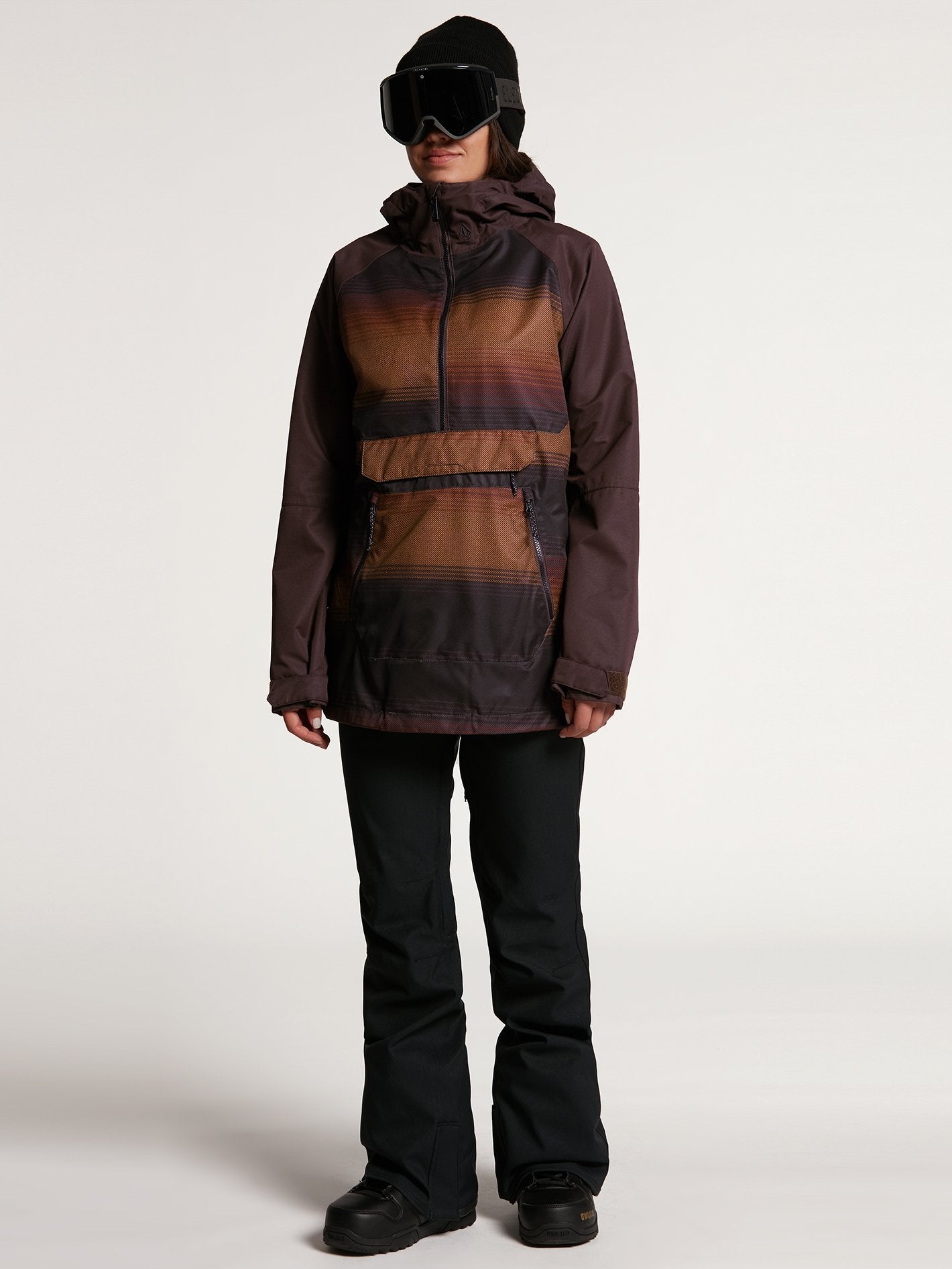 Mirror Pullover Jacket Black